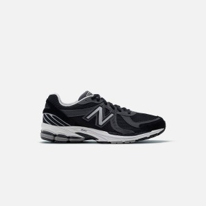 Black / Grey Men Kith CDG Homme x New Balance 860 Sneakers | 6358-JEZFB