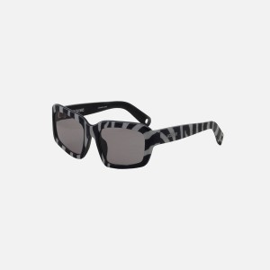 Black / Grey Women Kith Jacquemus Jac64 Sunglasses Eyewear | 5930-PBMDL