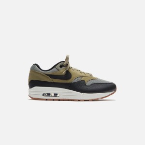 Black / Olive Men Kith Nike Air Max 1 Sports Classic Sneakers | 7038-IQMXH