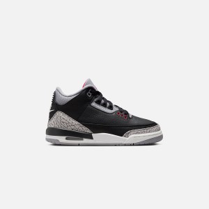 Black / Red / Grey Kids' Kith Jordan GS Air Jordan 3 Retro Sneakers | 2437-KICYF