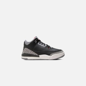 Black / Red / Grey Kids' Kith Jordan PS Air Jordan 3 Retro Sneakers | 2834-CMHFD