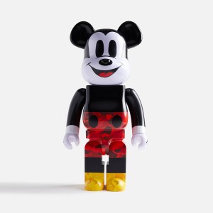 Black / Red / White Kids' Kith Medicom Toy BE@RBRICK Bape Mickey Mouse Color Ver. 1000% Toys | 2654-VDHBR