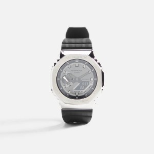 Black / Silver Men Kith G-SHOCK GM2100-1A Jewelry | 9074-OTSEU