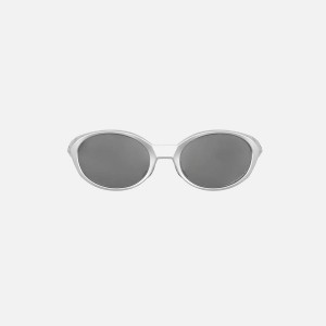 Black / Silver Men Kith Oakley Eyejacket Redux Sunglasses | 2091-IPEKM