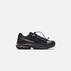 Black / Silver Men Kith Salomon XT-4 OG Sneakers | 3562-AEKDL
