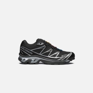 Black / Silver Women Kith Salomon XT-6 GTX Sneakers | 2651-GSUAT