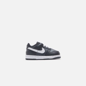 Black / White Kids' Kith Nike Dunk Toddler Low Sneakers | 9745-ZTXHN
