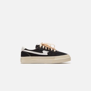 Black / White Men Kith Stepney Workers Club Dellow S-Strike Canvas Sneakers | 0138-BJMNZ