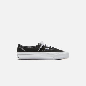 Black / White Men Kith Vans Premium Authentic 44 Sneakers | 4508-DWITQ