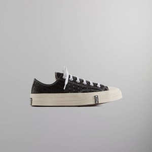 Black / White Men Kith for Converse Chuck Taylor All Star 1970 Ox Sneakers | 4762-IACHD