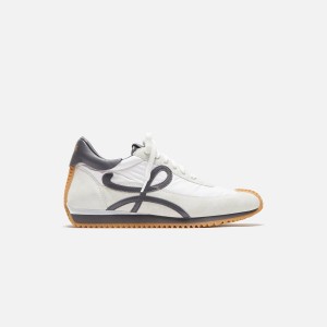 Blue Dark Grey / White Men Kith Loewe Flow Runner Sneakers | 2014-QSUOV