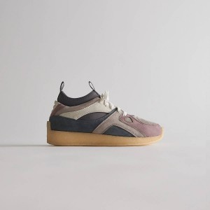 Blue Grey Women Kith Ronnie Fieg for Clarks Breacon Sneakers | 9830-BWDEF