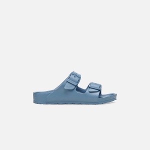 Blue Kids' Kith Birkenstock Arizona EVA Sandals | 5716-TCZFL