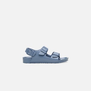 Blue Kids' Kith Birkenstock Milano EVA Sandals | 1074-HXARP