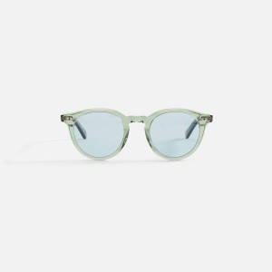 Blue Men Kith Garrett Leight Clune x Sun Sunglasses | 1809-ODHZS