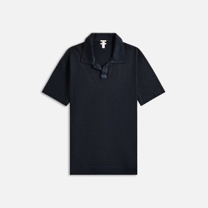 Blue Men Kith Massimo Alba Aruba Polo Shirts | 6853-KEZNT