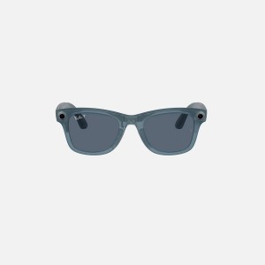 Blue Men Kith Ray Ban Meta Wayfarer Sunglasses | 1652-EWTJK