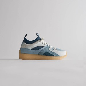 Blue Men Kith Ronnie Fieg for Clarks Breacon Sneakers | 3912-OWDZN