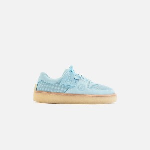 Blue Men Kith Ronnie Fieg for Clarks Season 2 Sandford Sneakers | 0387-BKFEQ