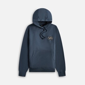 Blue Men Kith by Parra Oval Logo Hooded Sweatshirt Hoodie | 9136-XSKTW