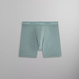 Blue Men Kith for Calvin Klein Boxer Brief Shorts | 9587-CJPXN