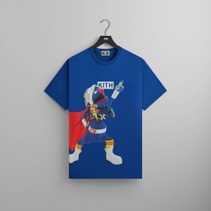 Blue Men Kith for Sesame Street Super Grover Shirts | 2903-QOSZT