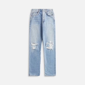 Blue Women Kith Agolde Kelly Jeans | 6019-HWYZX