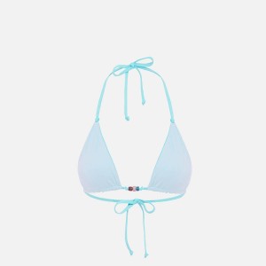 Blue Women Kith Bond Eye Indi Triangle Swim | 8971-EBDOS