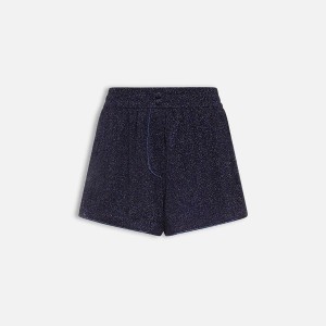 Blue Women Kith Oseree Lumiere Boxers Shorts | 7956-ZAQWP