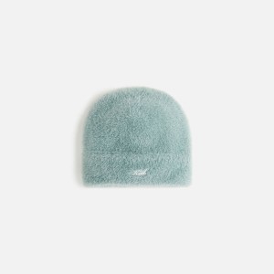 Blue Women Kith Shaggy Beanie Headwear | 9864-HABDY