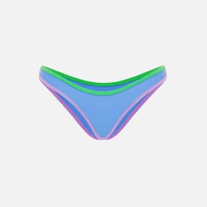 Blue / Green Women Kith It's Now Cool The 90s Duo Pant Swim | 2803-FQDRV