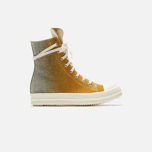 Blue / Orange / Blue Women Kith Rick Owens WMNS DRKSHDW Sneakers | 0691-OEGAK