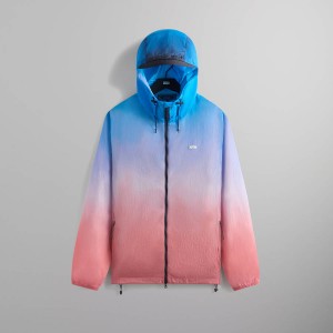 Blue / Pink Men Kith Damien Windbreaker Jackets | 1280-QCRUT