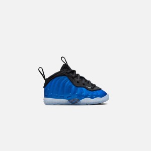 Blue / White / Black Kids' Kith Nike TD Air Foamposite One Sneakers | 1248-LHUBA