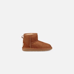 Brown Kids' Kith UGG Classic Mini II Boots | 2630-JSGXI