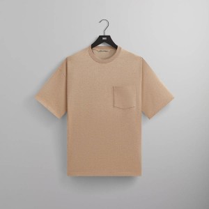 Brown Men Kith 101 for Auralee Luster Plaiting Shirts | 3569-LYVTS