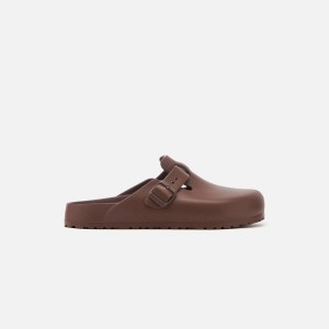 Brown Men Kith Birkenstock Boston EVA Sandals | 8634-NSBQD