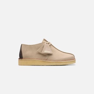 Brown Men Kith Clarks Desert Trek Boots | 9647-WTDBE