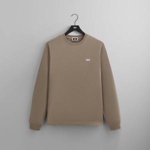 Brown Men Kith Long Sleeve LAX Shirts | 0891-SWCOT