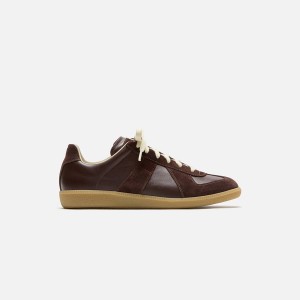 Brown Men Kith Maison Margiela Replica Sneakers Sneakers | 8607-ITMNO