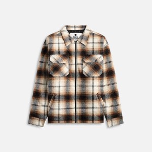Brown Men Kith Noon Goons Westside Jackets | 6341-UMWFL