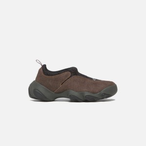 Brown Men Kith Oakley Suede Flesh Sandal Sneakers | 6203-GZRDX