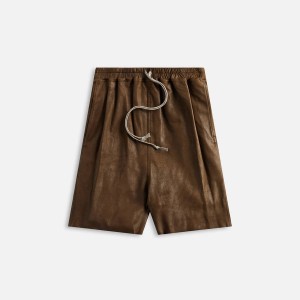 Brown Men Kith Rick Owens Boxers Shorts | 8653-SJMRI