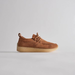 Brown Men Kith Ronnie Fieg for Clarks Maycliffe Sneakers | 2734-YGTPD