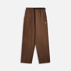 Brown Men Kith South2 West8 Belted C.S. Nylon Oxford Pants | 2693-WFPRC