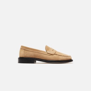 Brown Men Kith VINNY's Yardee Mocassin Loafers | 6019-OEXTC