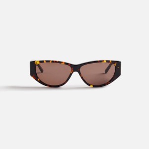 Brown Men Kith Vintage Frames Slash Sunglasses | 9238-JKVXM