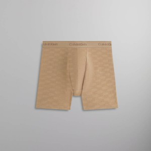 Brown Men Kith for Calvin Klein Boxer Brief Underwear | 4385-QRIWM