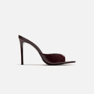 Brown Women Kith Black Suede Studio Brea Heels | 1659-MZODN