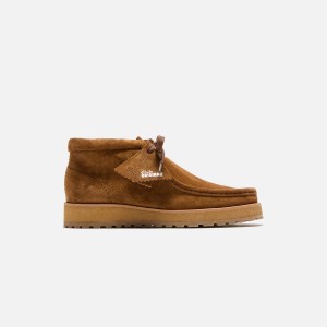 Brown Women Kith Clarks Wallabee Scout Suede Boots | 4032-OLCXK